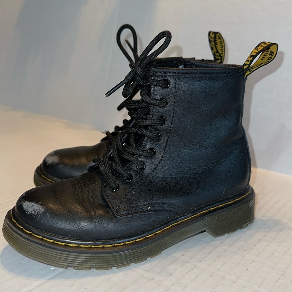 Dr. Martens Black Leather Boots